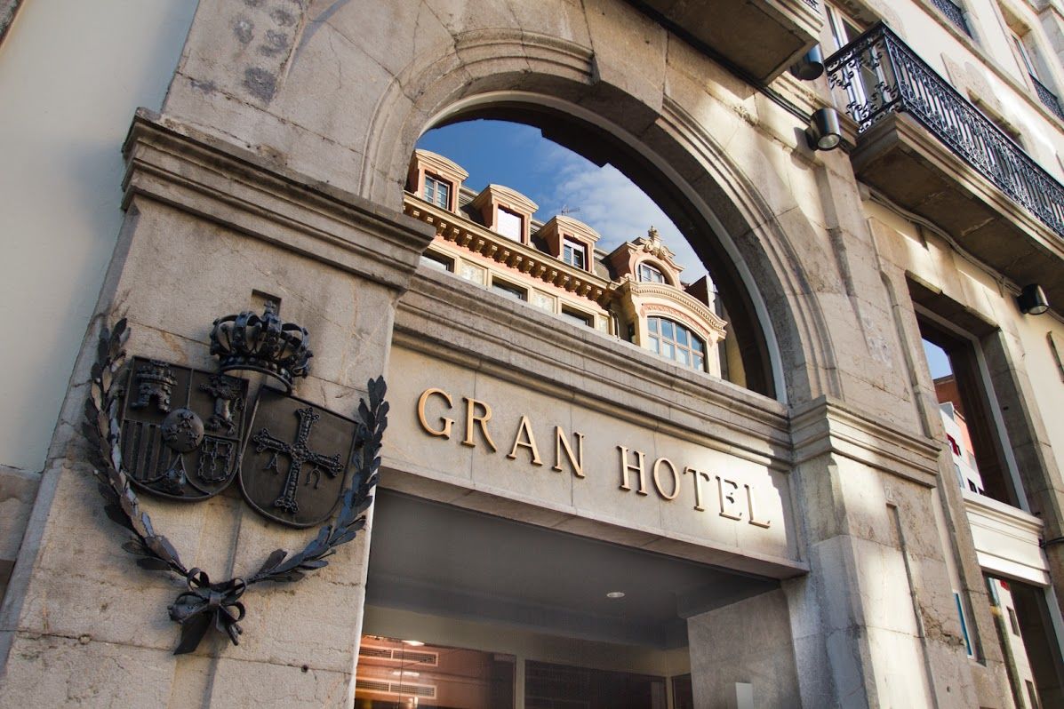 Gran Hotel Espana Oviedo Eksteriør bilde